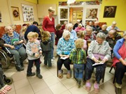 Vánoční vystoupení v Domově důchodců Luštěnice